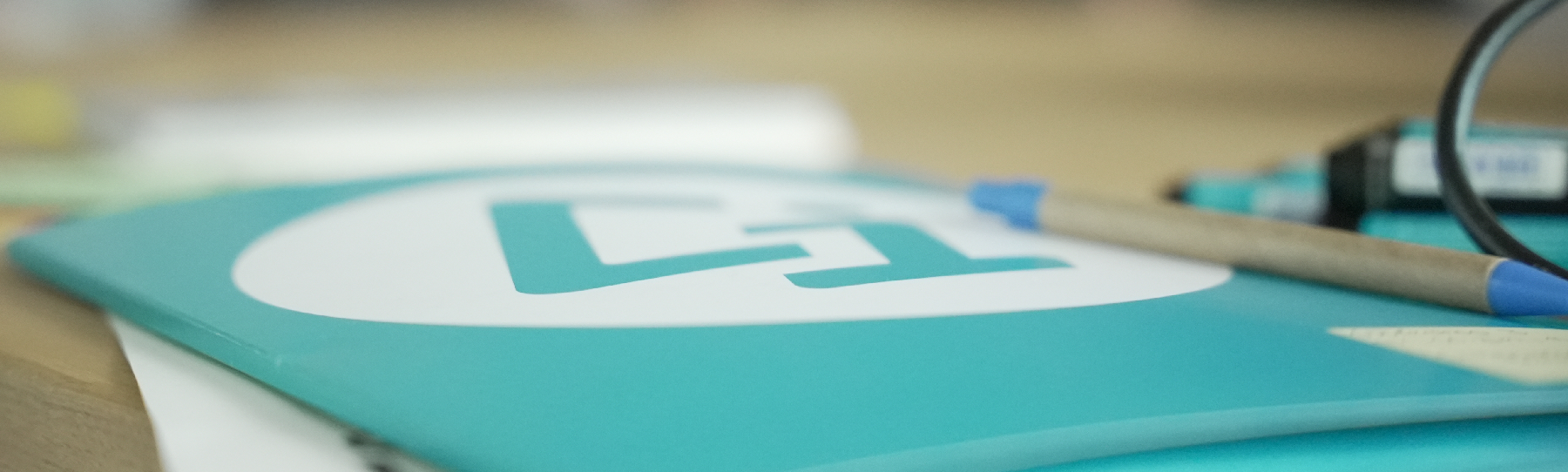 Folder with logo of Cultures Interactive